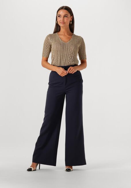Donkerblauwe JOSH V Flared broek KATE - large