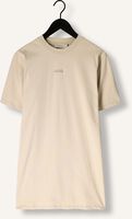 Beige CALVIN KLEIN Mini jurk PLACED INST TEE DRESS Beige CALVIN KLEIN Mini jurk PLACED INST TEE DRESS - medium