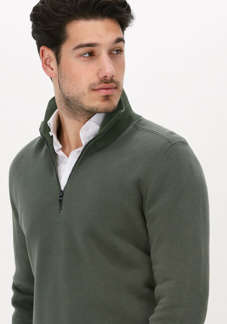 BOSS Pull UDON 10239324 Vert fonc&eacute; - large