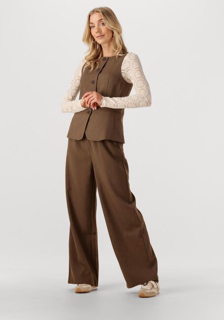 YDENCE Gilet GILET MELLIE en marron - large