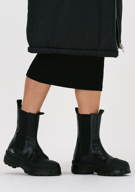 WOMSH JUMP INK Bottines chelsea en noir - large