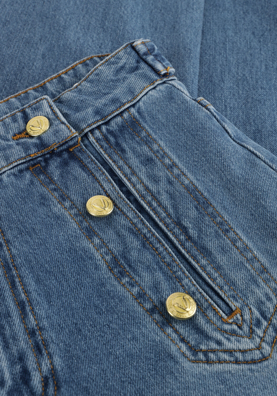 Blauwe JOSH V Wide jeans RUMO - large