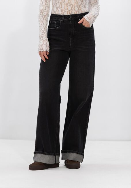 Zwarte GESTUZ Wide jeans GZSARA HW WIDE JEANS - large