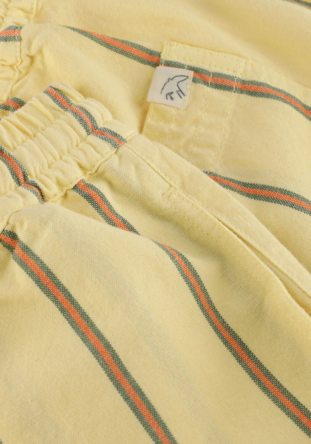 Gele JENEST Korte broek KNOX SHORTS - large