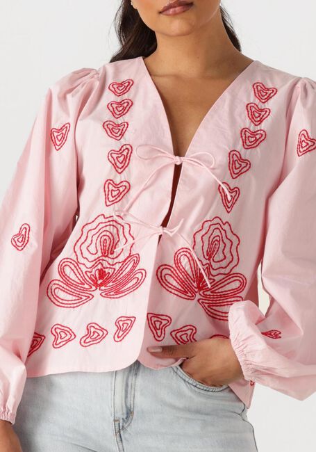 SISSEL EDELBO MAUDE TOP Blouses en rose - large