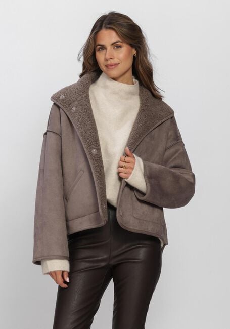 KNIT-TED JILL JACKET Vestes en marron - large