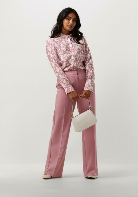 ANOTHER LABEL DREISER FLOWER SHIRT L/S Blouses en rose - large