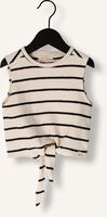 YOUR WISHES Haut STRIPES FRONT TIE SINGLET Écru YOUR WISHES Haut STRIPES FRONT TIE SINGLET Écru - medium