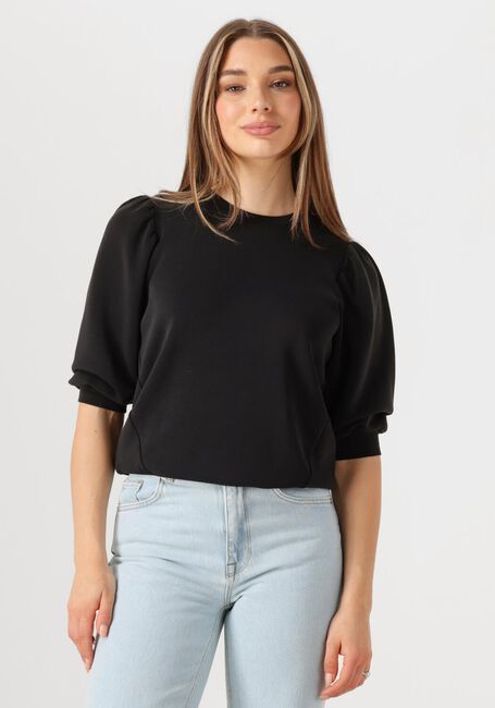 SELECTED FEMME T-shirt SLFTENNY 3/4 SWEAT TOP en noir - large