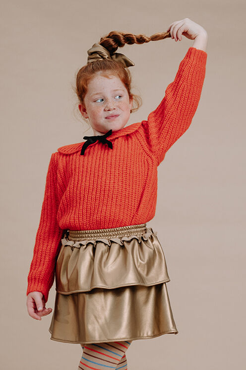 Sproet & Sprout Mini-jupe GOLD SKIRT en or - large