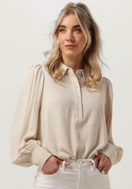 SELECTED FEMME SLFVIVA LINEN TOP Blouses Sable - large