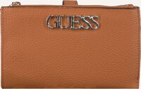 Cognac GUESS Portemonnee UPTOWN CHIC SLG - medium