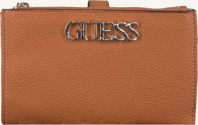 Cognac GUESS Portemonnee UPTOWN CHIC SLG Cognac GUESS Portemonnee UPTOWN CHIC SLG - large