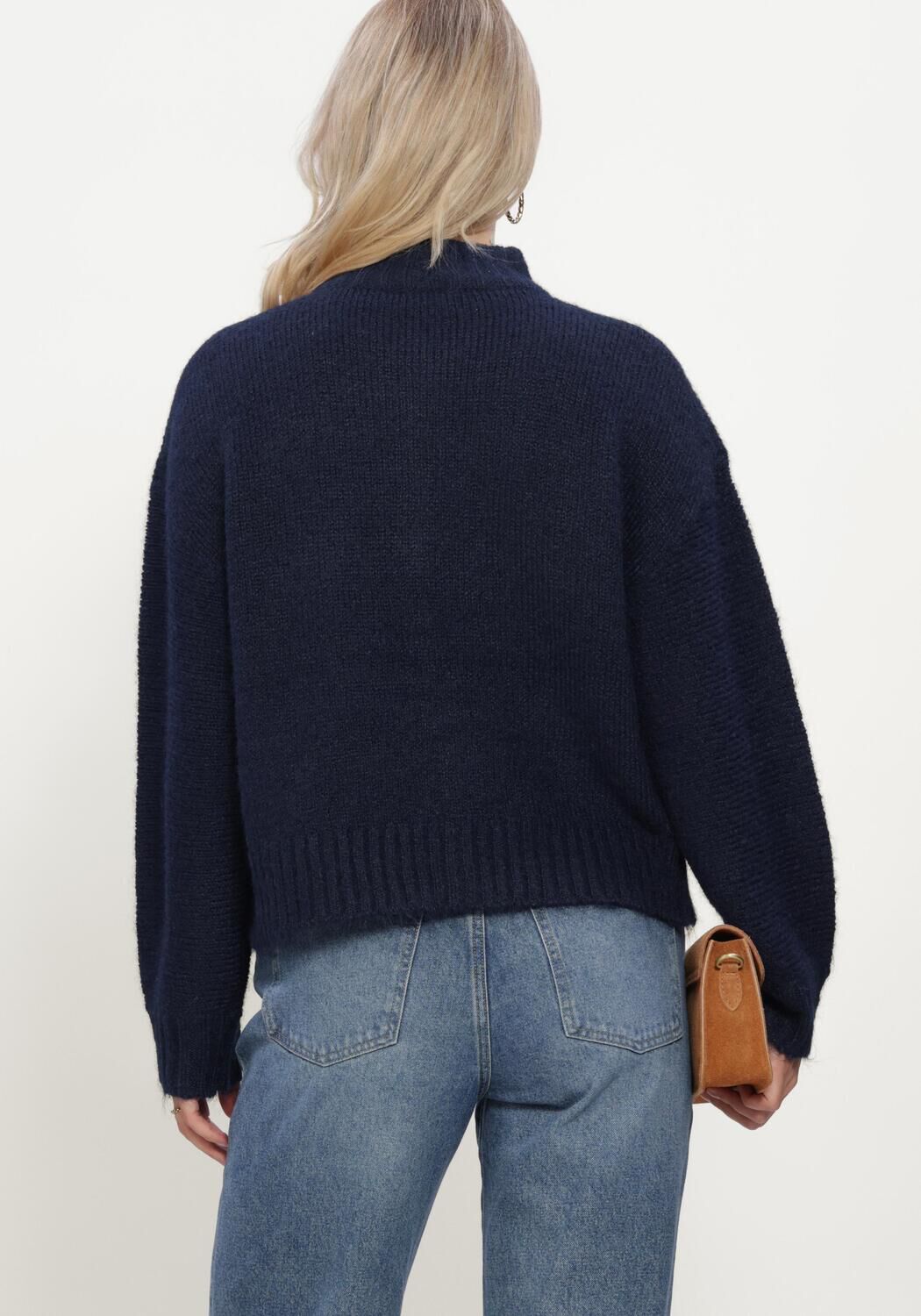 NOTRE-V Pull NV-ILSE Bleu fonc&eacute; - large