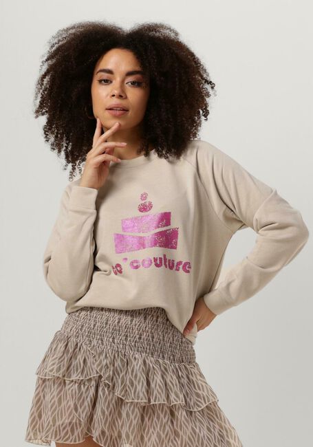 CO'COUTURE Chandail COCO METALLIC SWEAT Sable - large