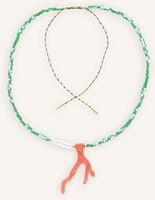 Groene BONNIE STUDIOS Sieraad PENDANT NECKLACE GREEN - medium