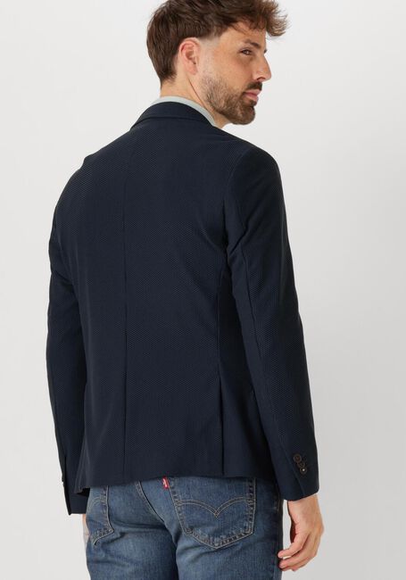 Donkerblauwe CAST IRON Colberts FANCY STRUCTURE KNIT - large