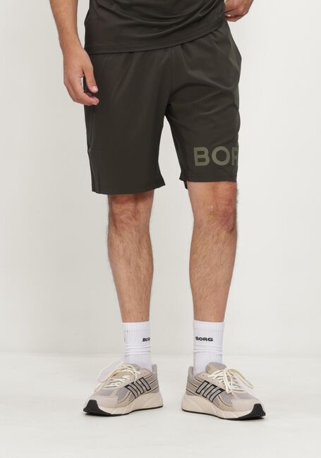 Khaki BJORN BORG Korte broek BORG 9 SHORTS - large
