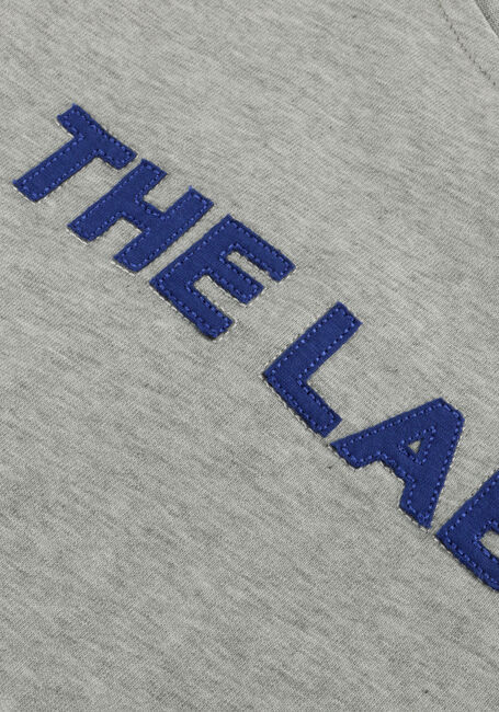 Lichtgrijze ALIX MINI T-shirt KNITTED PATCHES LONG SLEEVE - large