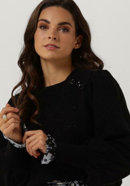 FABIENNE CHAPOT Pull DIANA LONGSLEEVE PULLOVER en noir - large