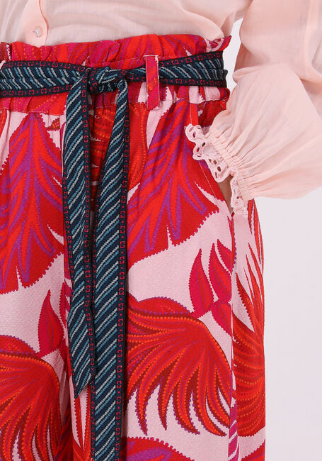 Rode LOLLYS LAUNDRY Wijde broek VICKY - large