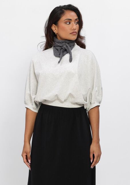 Lichtgrijze ANOTHER LABEL  ALAMICE T-SHIRT S/S - large