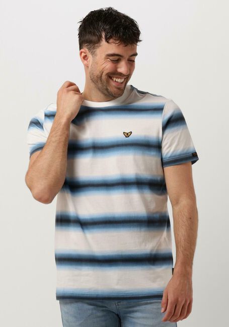 PME LEGEND T-shirt SHORT SLEEVE R-NECK SINGLE JERSEY PRINTED en bleu - large