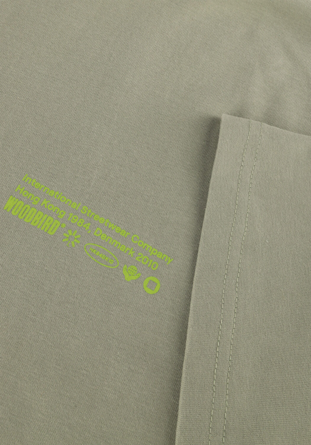 WOODBIRD T-shirt WBBOSE TECH TEE en vert - large