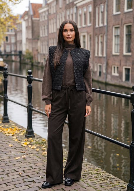 Bruine BY-BAR Trui SAMMIE PULLOVER - large