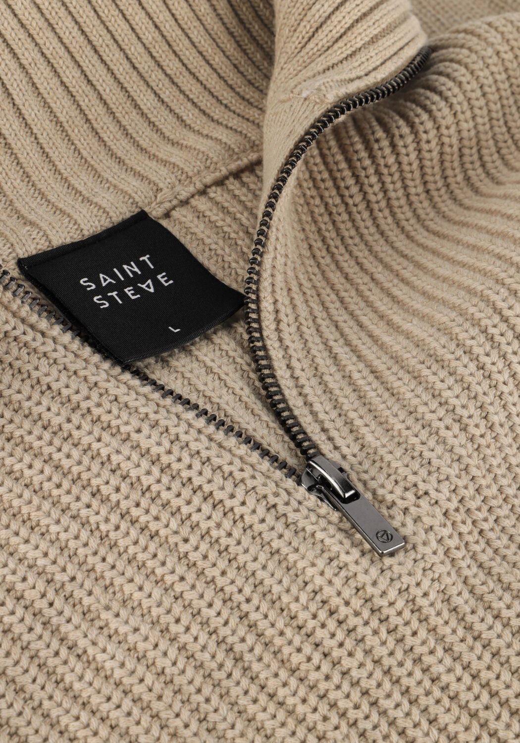 SAINT STEVE Col roul&eacute; LIAM en beige - large