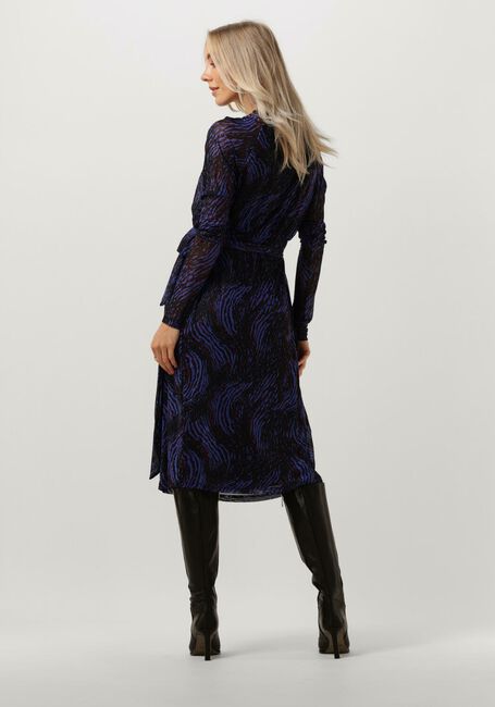 FREEBIRD Robe midi JER-MESH-SPIRAL-PES-23-3 1 Bleu clair - large