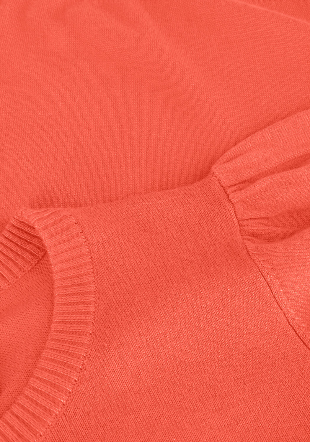 MINUS Haut LIVA KNIT TEE Corail - large