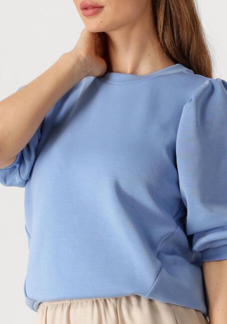 SELECTED FEMME Pull SLFTENNY 3/4 SWEAT TOP en bleu - large