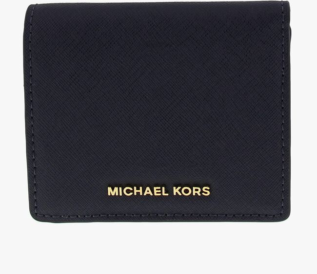 Blauwe MICHAEL KORS Portemonnee CARRYALL CARD CASE - large