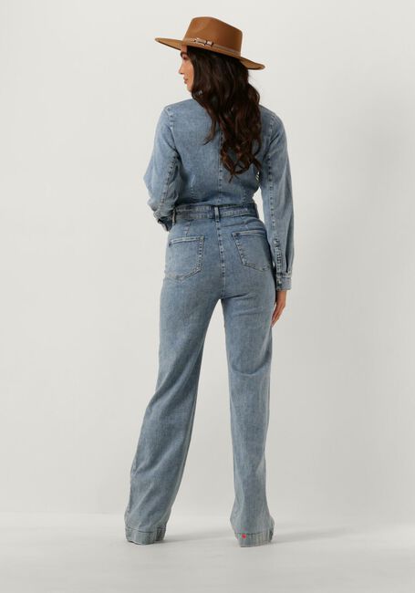 7 FOR ALL MANKIND Combinaison LUXE JUMPSUIT MORNING SKY Bleu clair - large