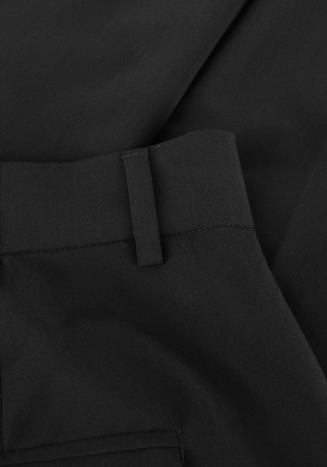 MSCH COPENHAGEN Pantalon MSCHCASSIE PANTS en bleu - large