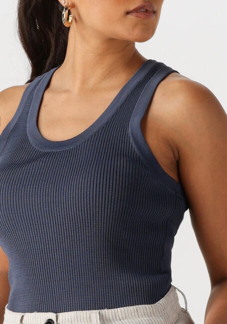 WITHBLACK Haut WBLLEWIS TANK TOP Bleu foncé - large