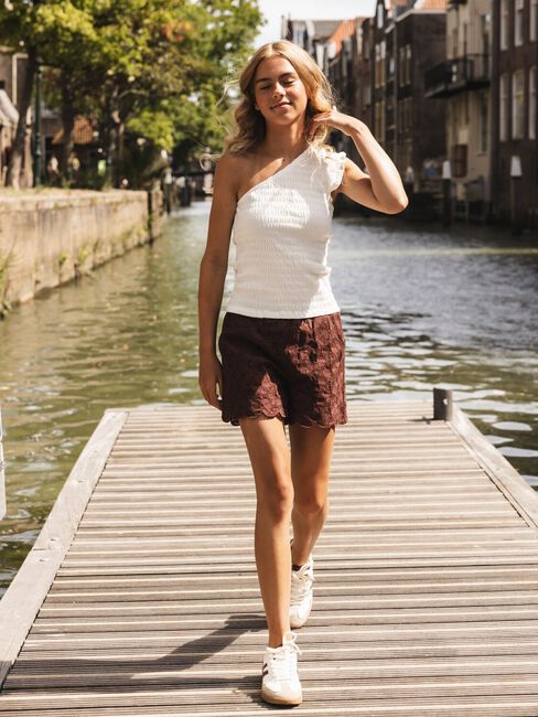 LOOXS 10sixteen Pantalon courte 2613-5677 en marron - large