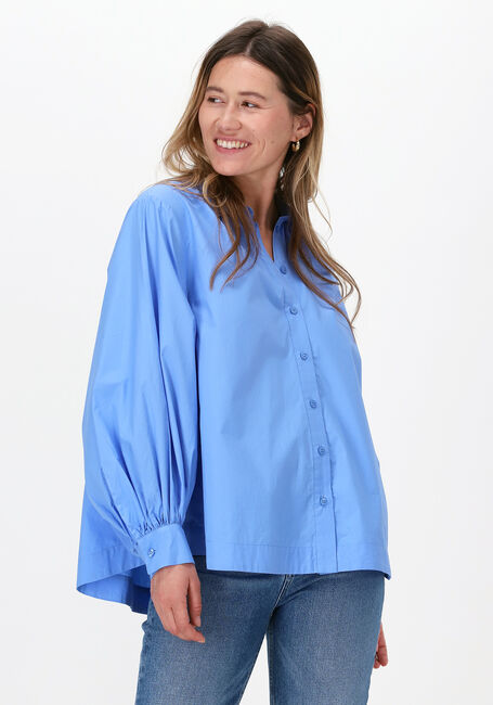 Blauwe SECOND FEMALE  TOTEMA NEW SHIRT - large