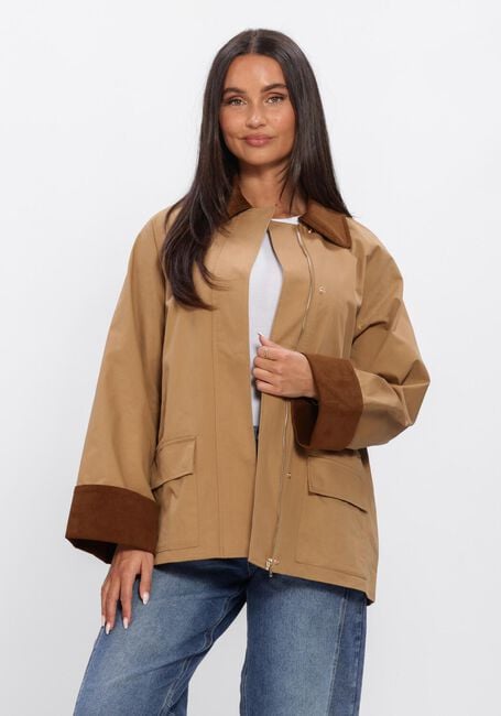 NEO NOIR Jack ANASTACIA CORD JACKET en marron - large