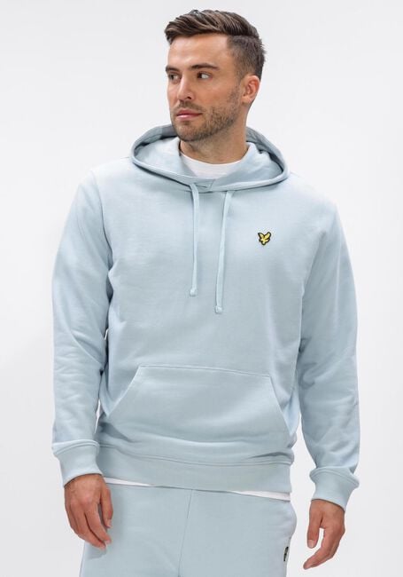 LYLE & SCOTT Chandail PULLOVER HOODIE Bleu clair - large