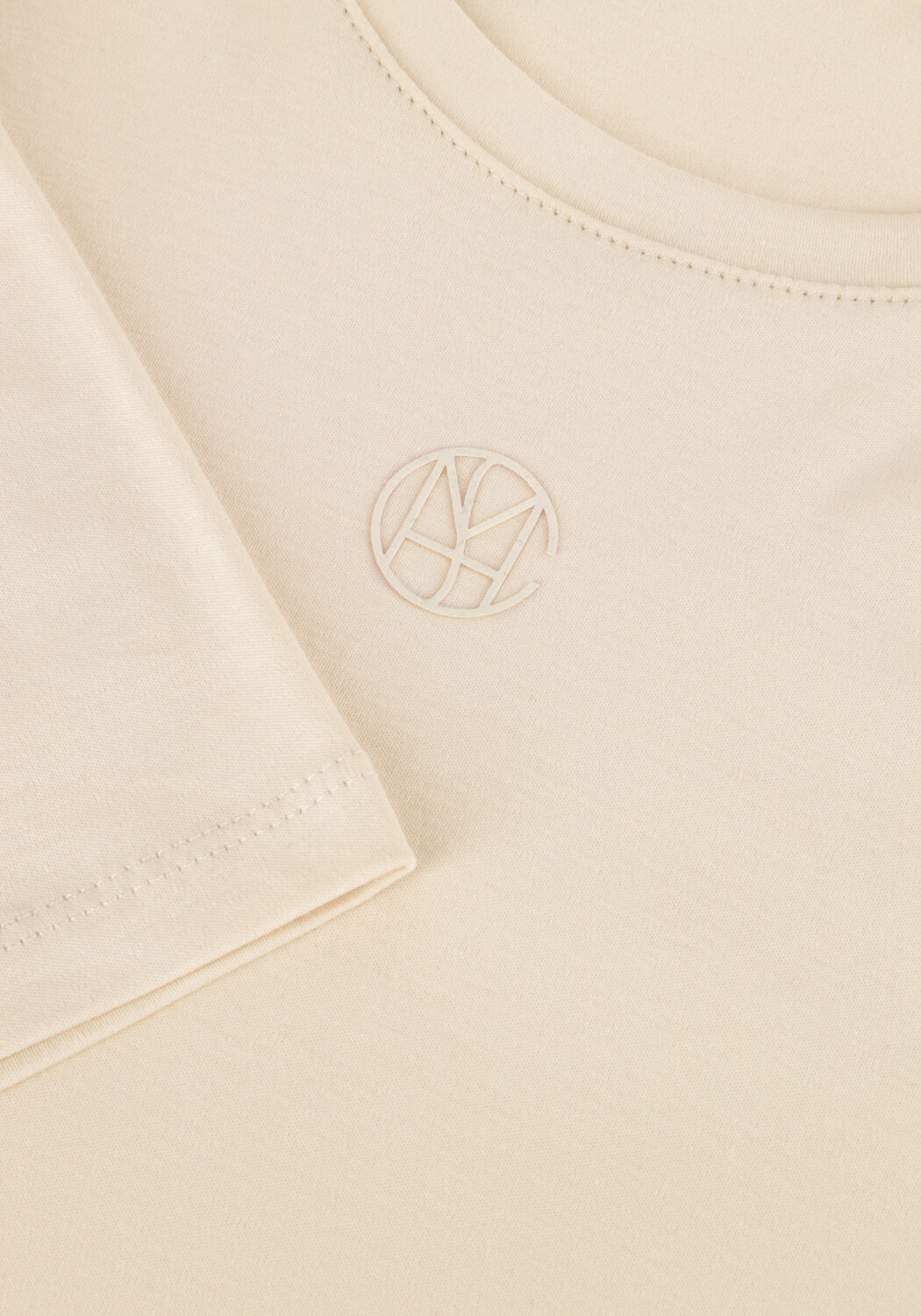 MSCH COPENHAGEN T-shirt MSCHMELEA ICON TEE en beige - large