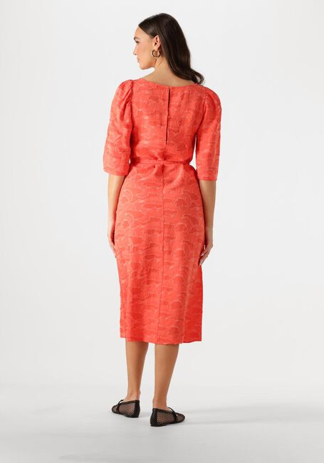 OBJECT Robe midi OBJSUKI 3/4 DRESS 137 en orange - large