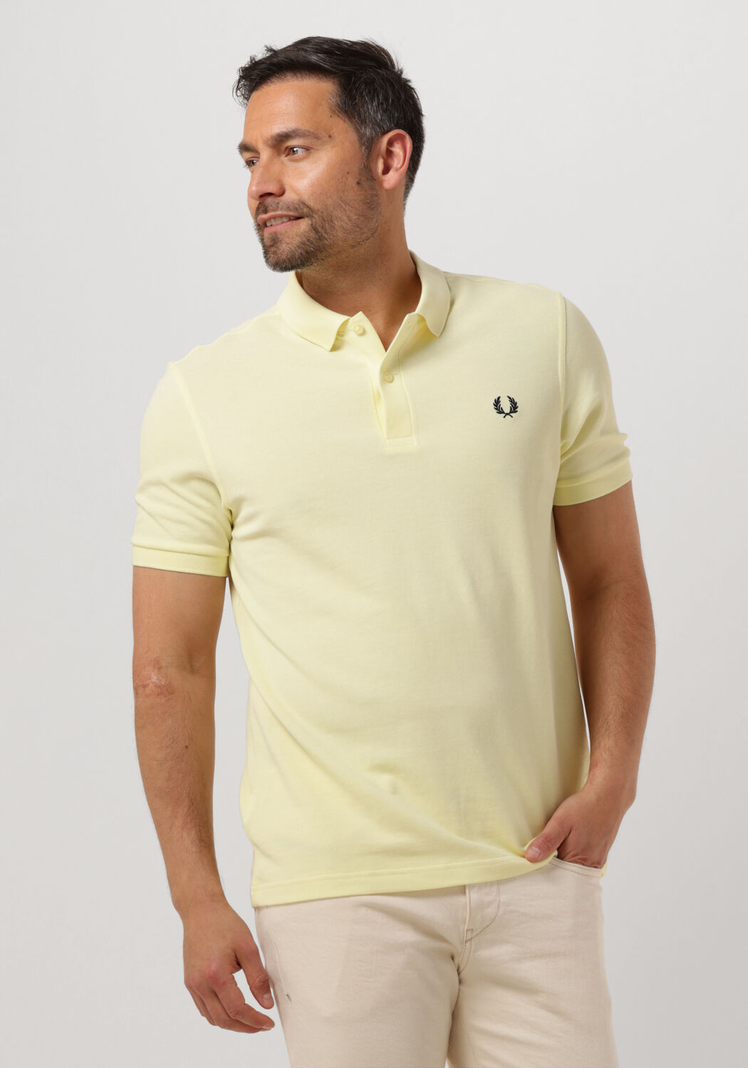 Fred perry online polo geel