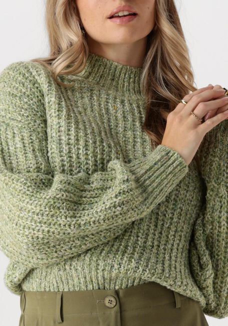 ANOTHER LABEL Pull DYLAN KNITTED PULL en vert - large