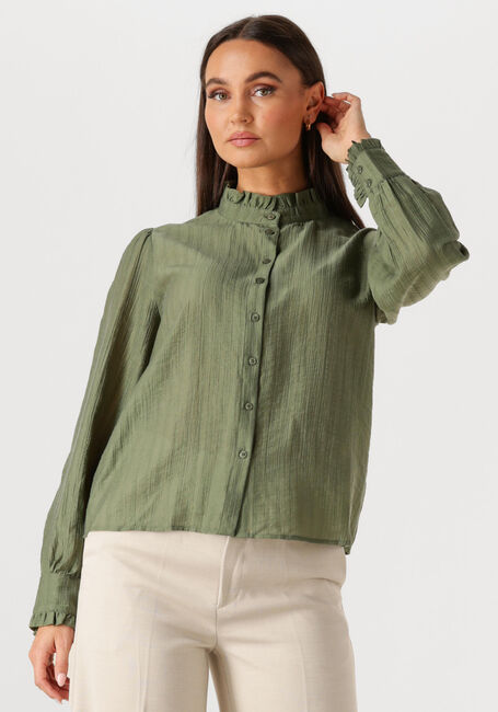 Khaki MSCH COPENHAGEN  MSCHFEMINE SHIRT - large