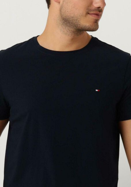 TOMMY HILFIGER T-shirt CORE STRETCH SLIM C-NECK Bleu foncé - large