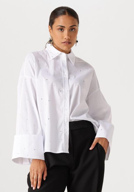 CO'COUTURE LENICC WIDE CUFF STONE SHIRT Blouses en blanc - large