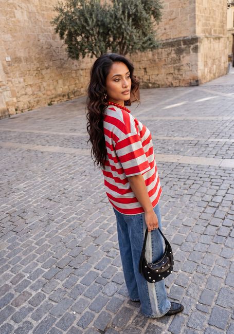 Rode ALIX THE LABEL Tops & T-shirts STRIPE T SHIRT - large