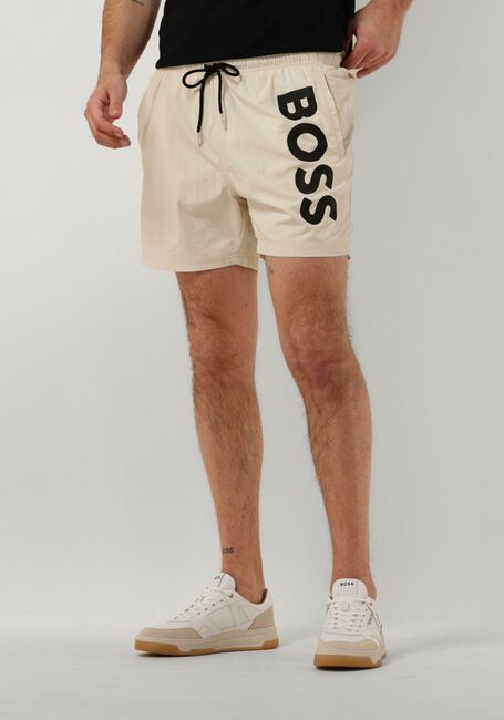BOSS BLACK Shorts de bain OCTOPUS Blanc - large